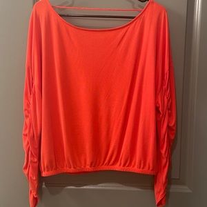 Urban Outfitters cinched sleeved top